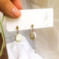 Mia Drop Earrings - Pearl Drop Earrings