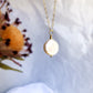 Mia Pearl Necklace - Small Coin Pearl Necklace