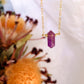 Amethyst Pendant Necklace