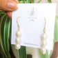 Sofi Drop Earrings - Three Baroque Pearl Drop Earrings