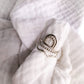 Journey ring - dainty wavy stacker ring