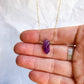 Amethyst Pendant Necklace