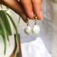 Mia Drop Earrings - Pearl Drop Earrings